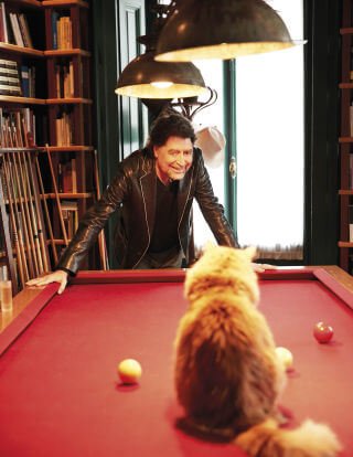 Joaquín Sabina og hans katter