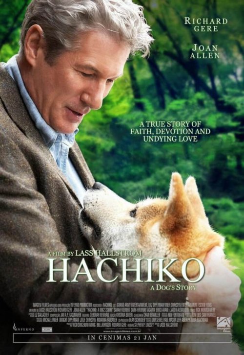 Hachiko med hunden