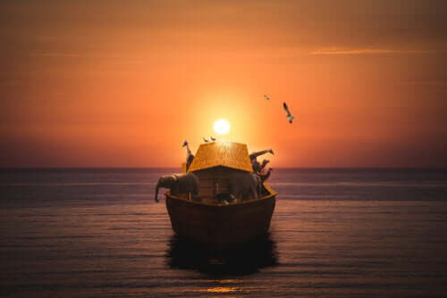 Noahs Ark og tamkatten