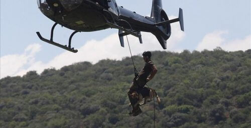 Dette er en av hundene som kjemper mot ulovlig jakt i Afrika