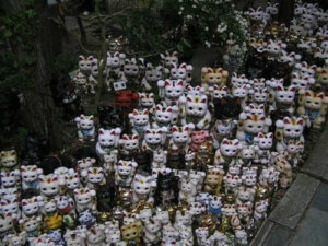 Historien bak de japanske lykkekattene